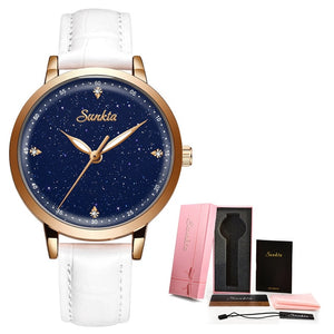 Open image in slideshow, LIGE Ultra-Thin Calendar Week Quartz Watch
