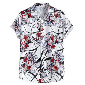 Open image in slideshow, Summer Casual  Short Sleeve Shirts
