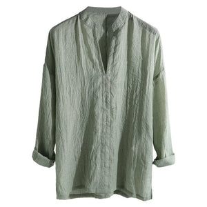 Open image in slideshow, Causal Long Sleeve Shirt
