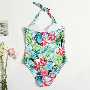 Floral Print Monokini