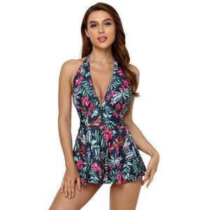 Open image in slideshow, Two Piece Split Swimsuit
