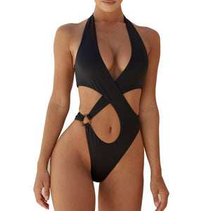 Sweat-Absorbing Hollow Bikini