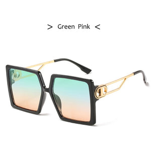 Open image in slideshow, Oversized Square Sunglasses
